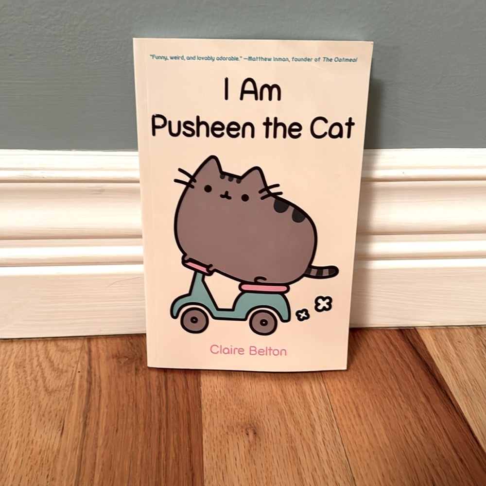 “I Am Pusheen The Cat” book by Clare Belton!